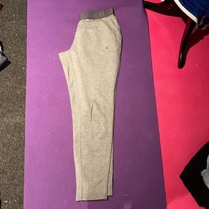 Grey Nike joggers
